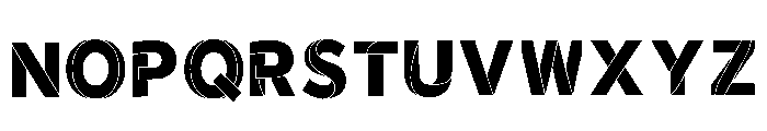 Jacan Regular Font UPPERCASE