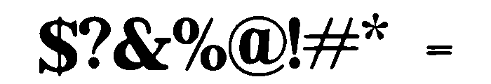 Jacaratia Font OTHER CHARS