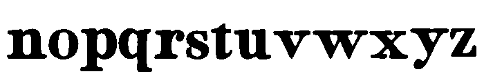 Jacaratia Font LOWERCASE