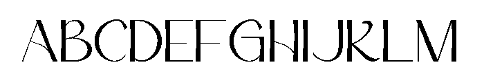 Jack Evander Font UPPERCASE