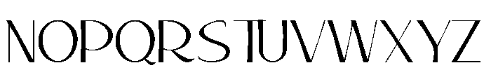 Jack Evander Font UPPERCASE