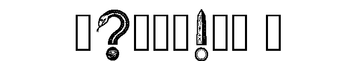 Jack Regular Font OTHER CHARS