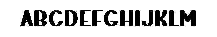 Jackflash Font UPPERCASE