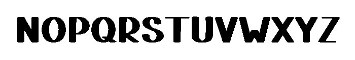Jackflash Font UPPERCASE