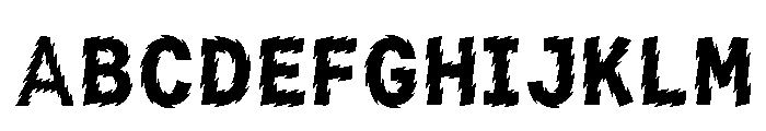 Jad Regular Font UPPERCASE