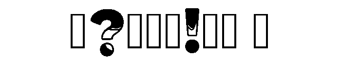 Jaden Regular Font OTHER CHARS