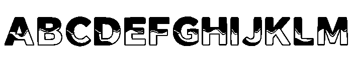 Jaden Regular Font UPPERCASE