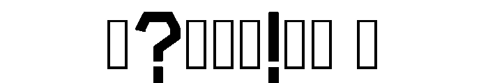 Jae Regular Font OTHER CHARS