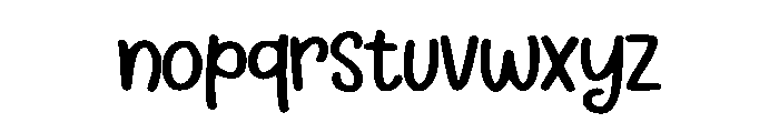 Jafar Festive Regular Font LOWERCASE