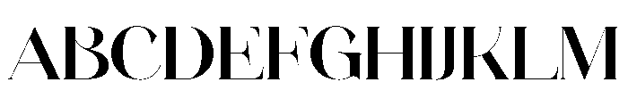 Jagers Font UPPERCASE