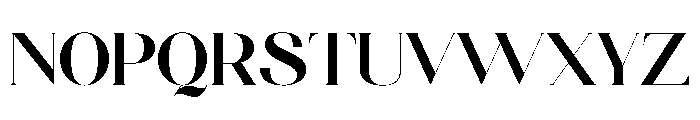 Jagers Font UPPERCASE