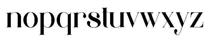 Jagers Font LOWERCASE