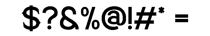 Jagged Spur Regular Font OTHER CHARS