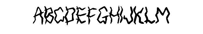 Jagged Wiggle By Squeeb Regular FONT