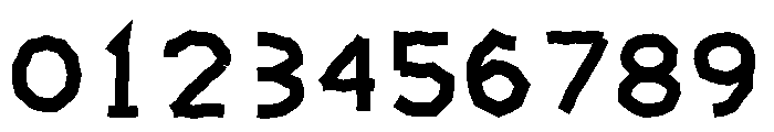 Jaggora Regular Font OTHER CHARS