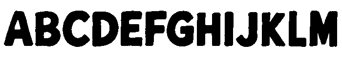 Jaglend Sans Font UPPERCASE