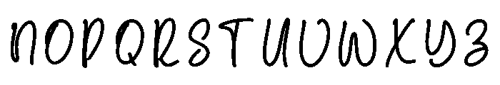 Jaglend Font UPPERCASE