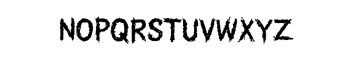 Jahat Font LOWERCASE
