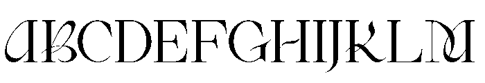 Jaima Kaira Font UPPERCASE