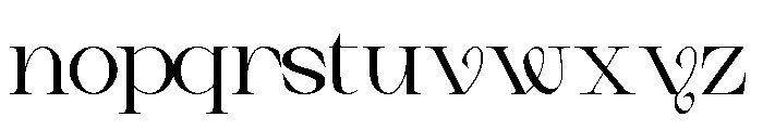 Jaima Kaira Font LOWERCASE