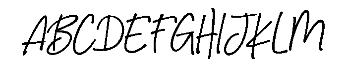 Jakieshen Font UPPERCASE