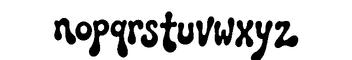 Jakoya Fida Font LOWERCASE