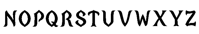 Jalal Regular Font LOWERCASE