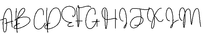 Jalita Font UPPERCASE