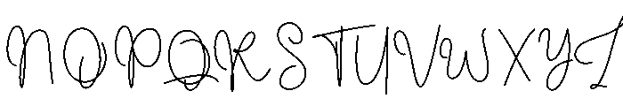 Jalita Font UPPERCASE