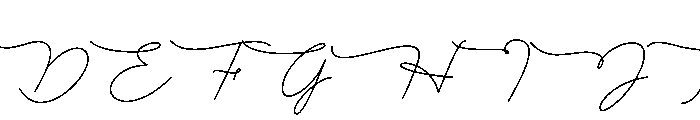 Jalry Font UPPERCASE