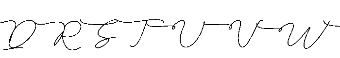 Jalry Font UPPERCASE