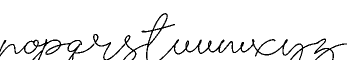 Jalry Font LOWERCASE