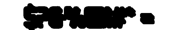 Jalsora Extrude Regular Font OTHER CHARS
