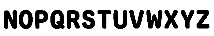 Jamaica Regular Font LOWERCASE