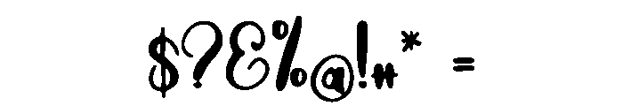 Jamaican_Cherry Font OTHER CHARS