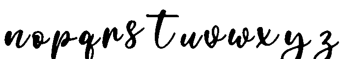 Jambalaya Font LOWERCASE