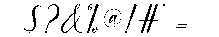 James Delight Font OTHER CHARS