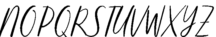 James Delight Font UPPERCASE
