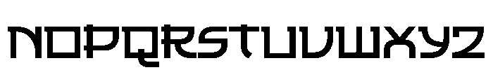 Jamino Regular Font UPPERCASE
