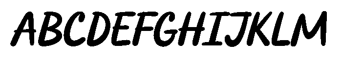 Jamoa Script Font UPPERCASE