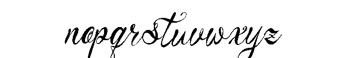 Jamytta Italic Font LOWERCASE