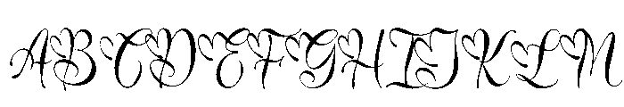Jamytta Font UPPERCASE