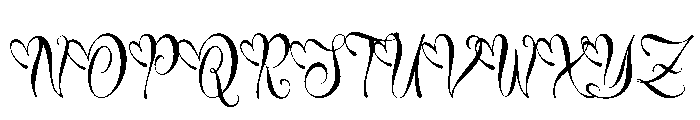 Jamytta Font UPPERCASE