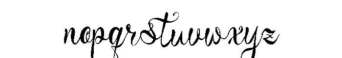 Jamytta Font LOWERCASE