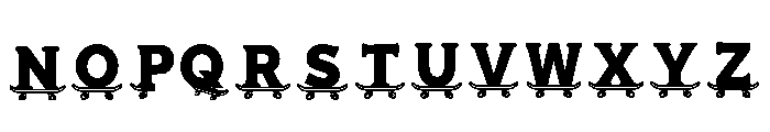 Jan Regular Font LOWERCASE
