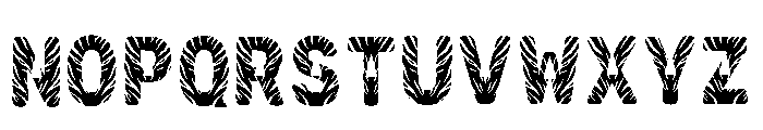 Jana Regular Font UPPERCASE