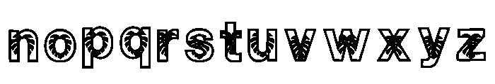 Janet Regular Font LOWERCASE
