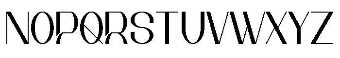 Janggal Font UPPERCASE