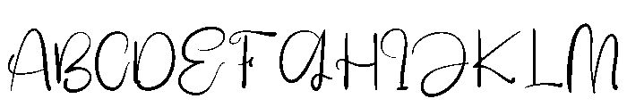 Jangit Regular Font UPPERCASE