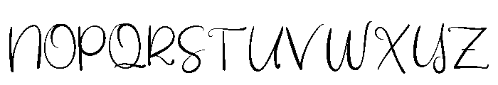 Jangit Regular Font UPPERCASE